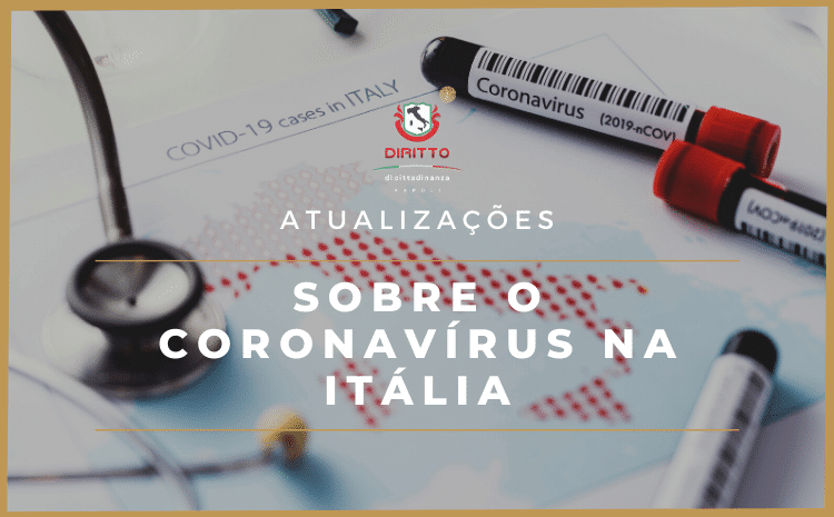 Atualizações sobre o coronavírus na Itália