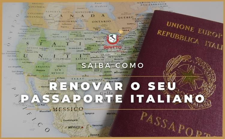 Como renovar meu Passaporte Italiano?