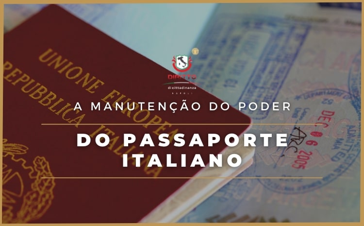 O Passaporte Italiano segue como um dos mais fortes do mundo; confira o Top 10